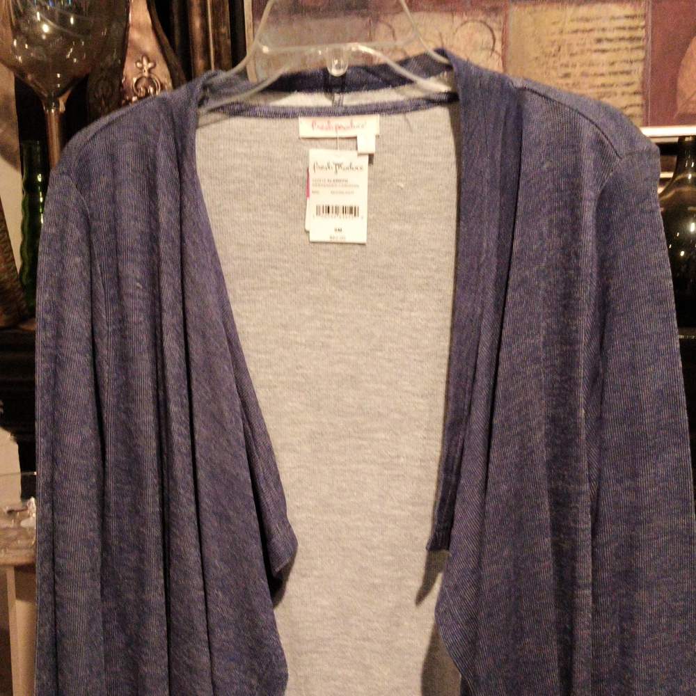 NWT Fresh Produce Moonlight Weekender Women's Open Cardigan Small - Picture 6 of 8